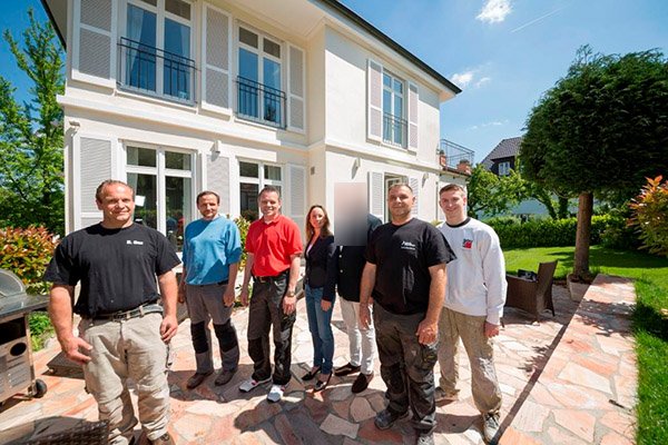 Immobilienmakler - Handwerkerteam